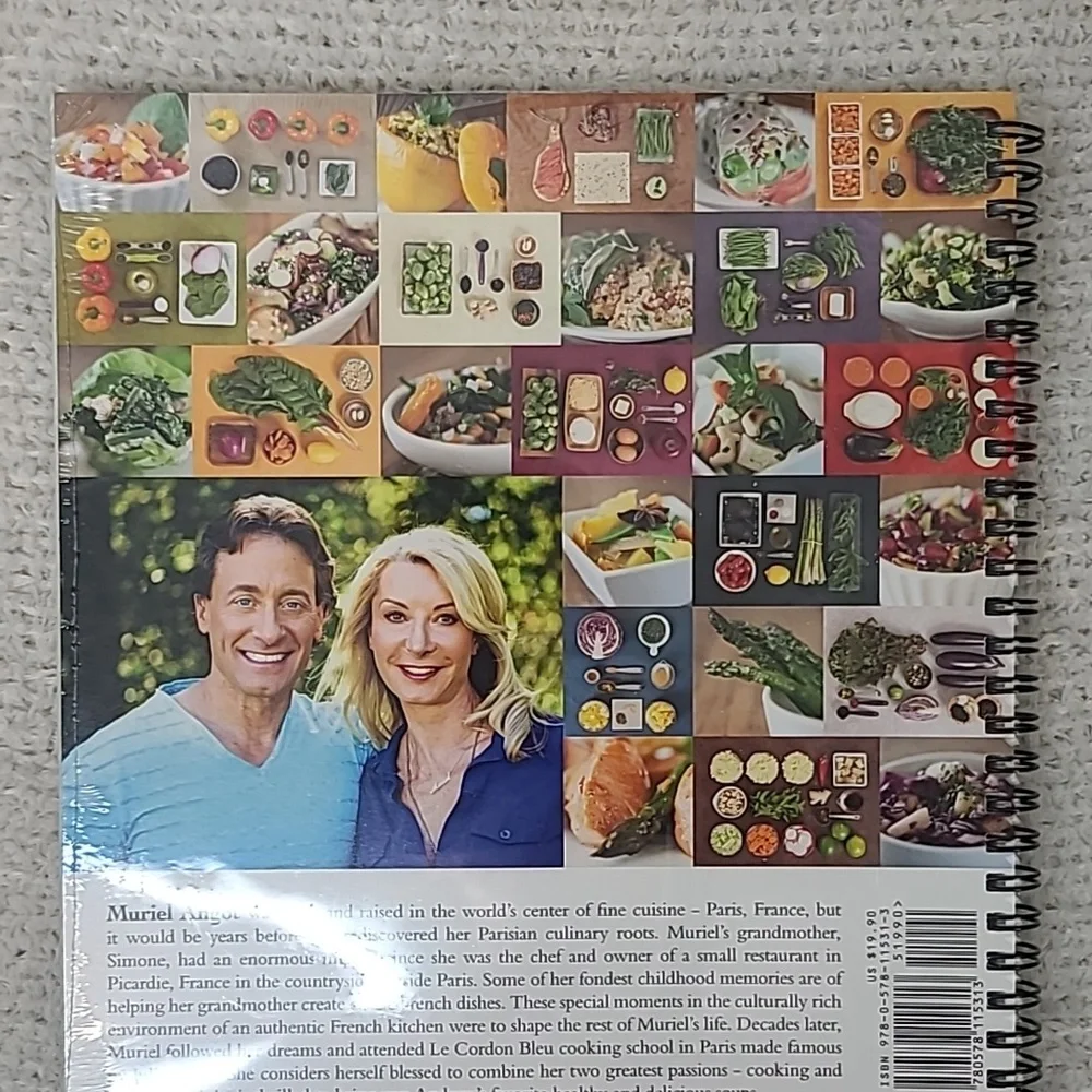 Cookbook Andrew's Favorite Soups/Andrew & Muriel's Healthy Veggies - NWT